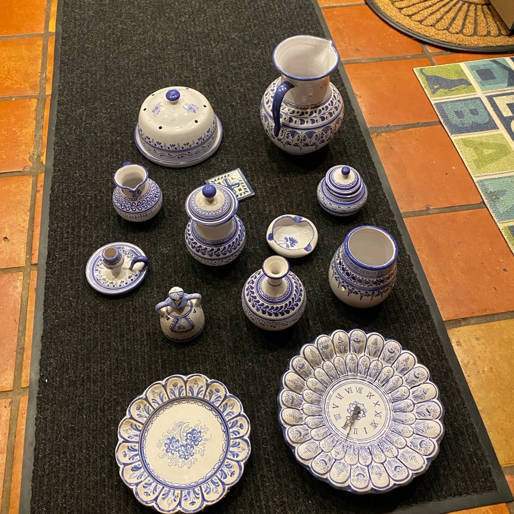 Spanish ( Spain) Talavera collection (circa 1990-95)